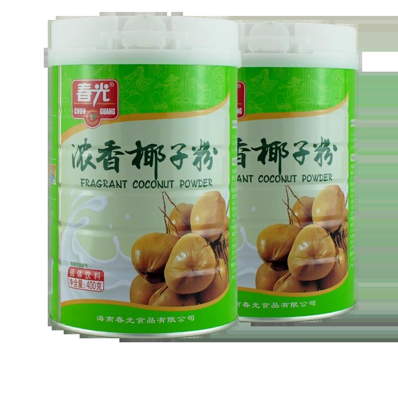 春光浓香椰子粉400g罐装海南特产速溶早餐食品天然椰汁代餐粉