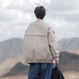 三防2025秋装新款大码宽松飞行夹克贴标外套JK117P88控138，男装夹克，电商A031