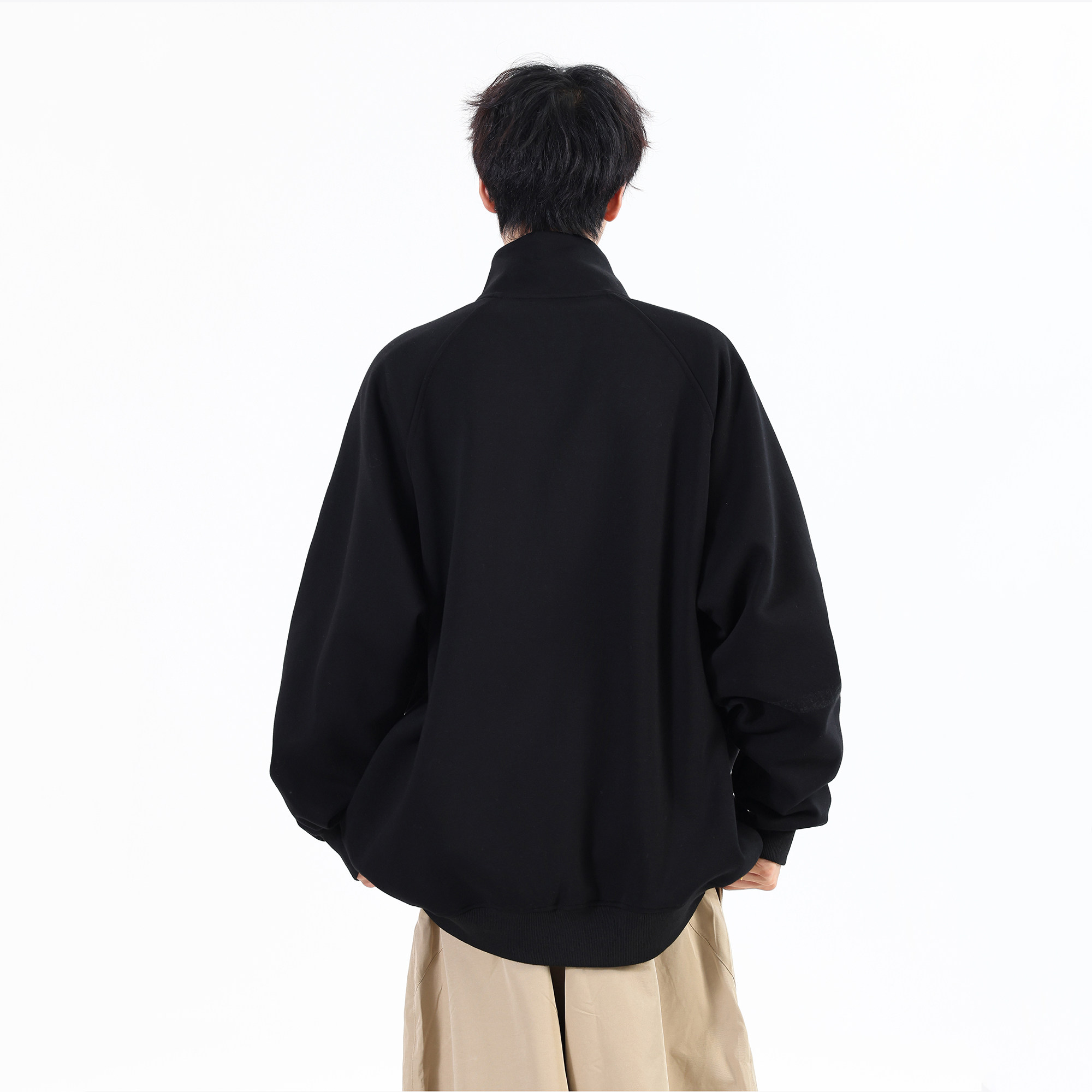 趋势26春装设计款开衫大码宽松美式卫衣外套JK102P68控98,女装短外套,电商A031