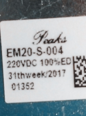 中压断路器 EM20-S-004  合闸闭锁线圈GCE9401766P0106附件