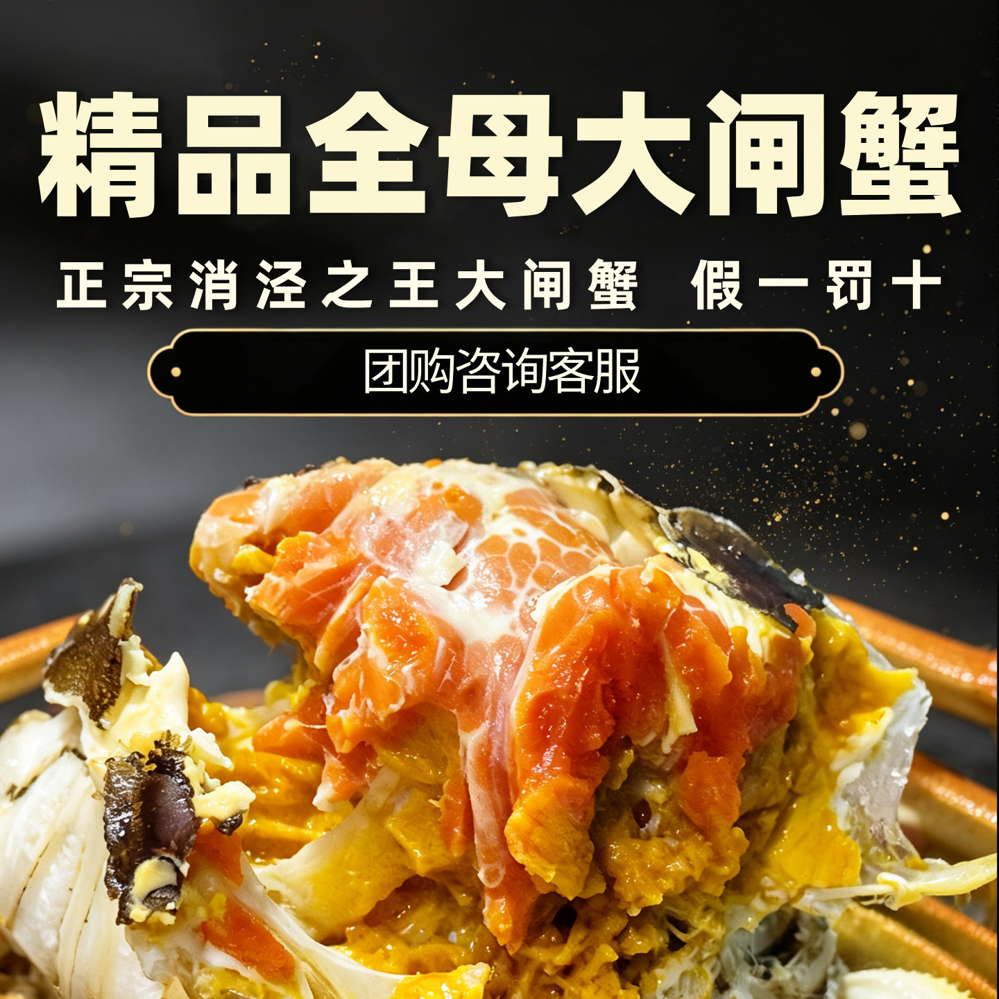【活蟹现货】特大全母蟹