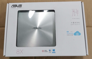 Asus华硕08U5S-U便携式DVD光盘刻录机USB外置移动刻录光驱支持MAC