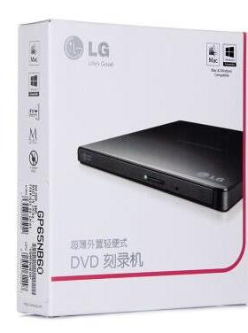 LG GP65NB60 8X倍速USB2.0外置DVD刻录机 移动便携式DVD 刻录光驱