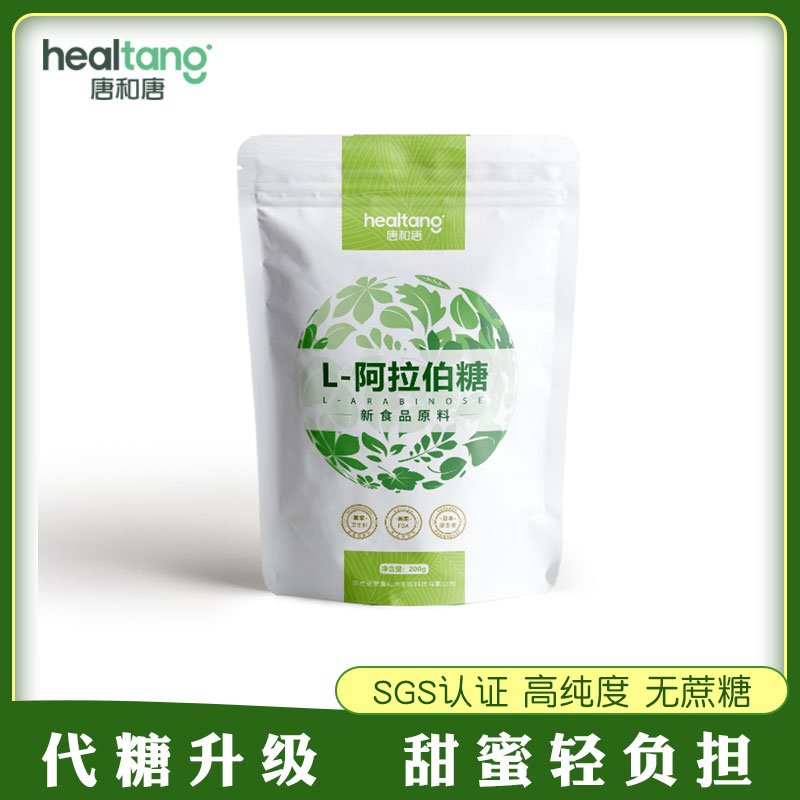 唐和唐精制l-阿拉伯糖200g/袋代糖代木糖醇减蔗糖无白糖食品甜味-封面