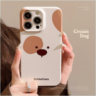 ins趣味狗狗全包11适用12 菲林iPhone15苹果手机壳14ProMax 13简约个性