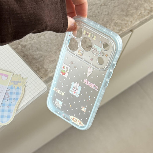 奶萌彩插全包防摔iPhone手机壳