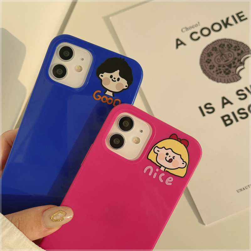 情侣果冻壳iphone12x硅胶手机壳