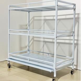 不锈钢多肉专用花架带接水盘室外室内绿植花架可移动兰花花架定制