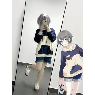 现货高松灯外套cosmygo衣服cos服bangdream卫衣日常服cosplay