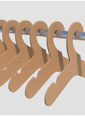 宠物纸衣架狗猫咪牛皮衣挂加硬厚儿童纸板纸质衣架服装店展示衣撑