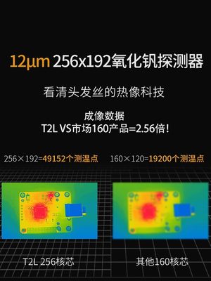 定制艾睿T2L红外热成像热像仪 电路板短路热感应测温仪漏电检测T2