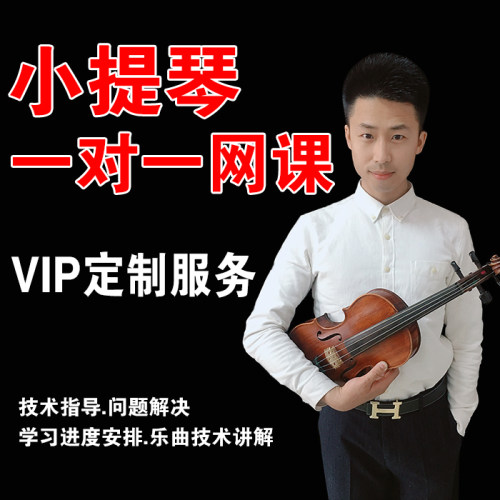 小提琴一对一在线授课辅导教学小提琴教师陪练网课热销