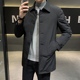修身 清仓特价 商务保暖外套潮 中长款 翻领羽绒服男韩版 处理冬装 新款