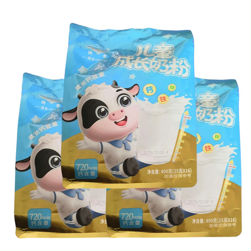 河套儿童成长奶粉400g学生奶粉3到15岁营养钙铁锌奶粉独立小包装