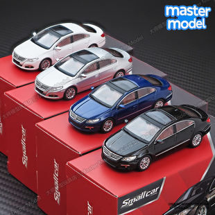 现货1/64大众CC轿跑车帕萨特合金汽车模型仿真摆件Smallcar麦思迪