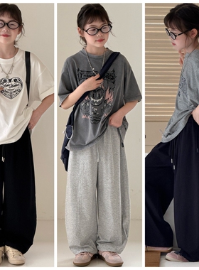 天依角2026春夏18503新款18505超薄冰感卫裤中大男女童亲子