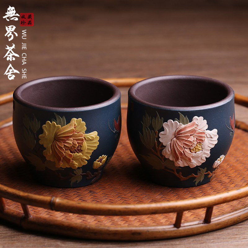 宜兴紫砂主人杯品茗全手工名家