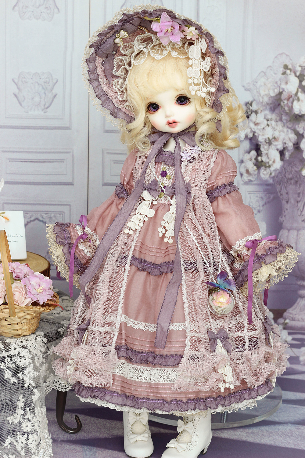 新品包邮鸢尾四六分msd尺寸洋装