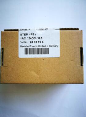 询价原装正品菲尼克斯现货电源STEP-PS/1AC/24DC/0.5-2868596 包
