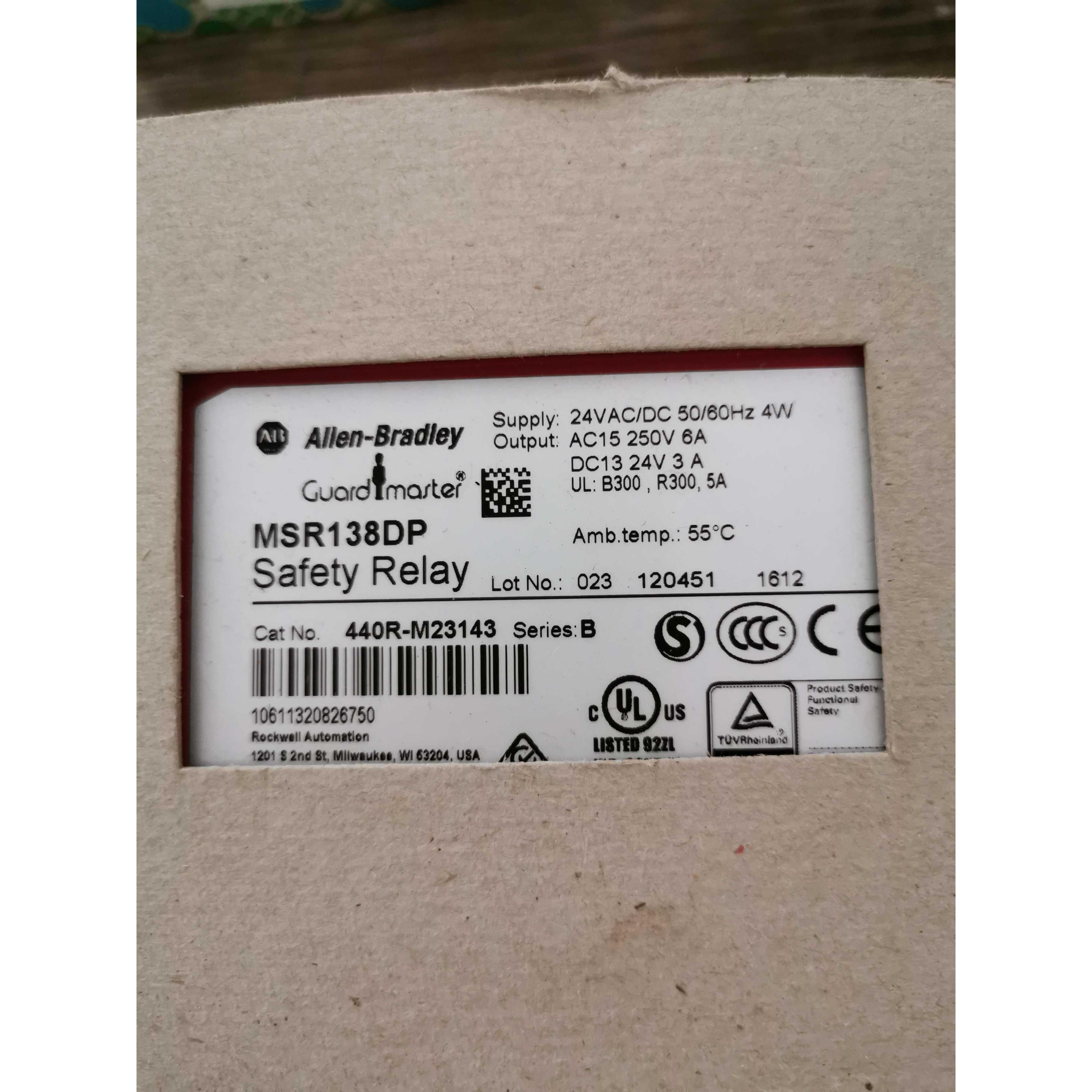 询价罗克韦尔安全继电器 MSR138DP 440R-M23143 全新现货包邮议价