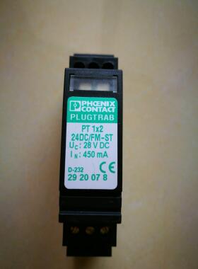 询价原装正品 PT1x2 24VDC/FM-ST 菲尼克斯防雷器 2920078 现货议