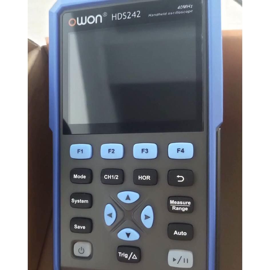 询价owon利利普HDS242手持示波器 3.5英寸显示屏，2个通道，拍前