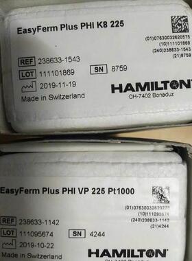 询价瑞士HAMILTON原装238633-1142 EASYFERM PLUS PHI VP225 PT10
