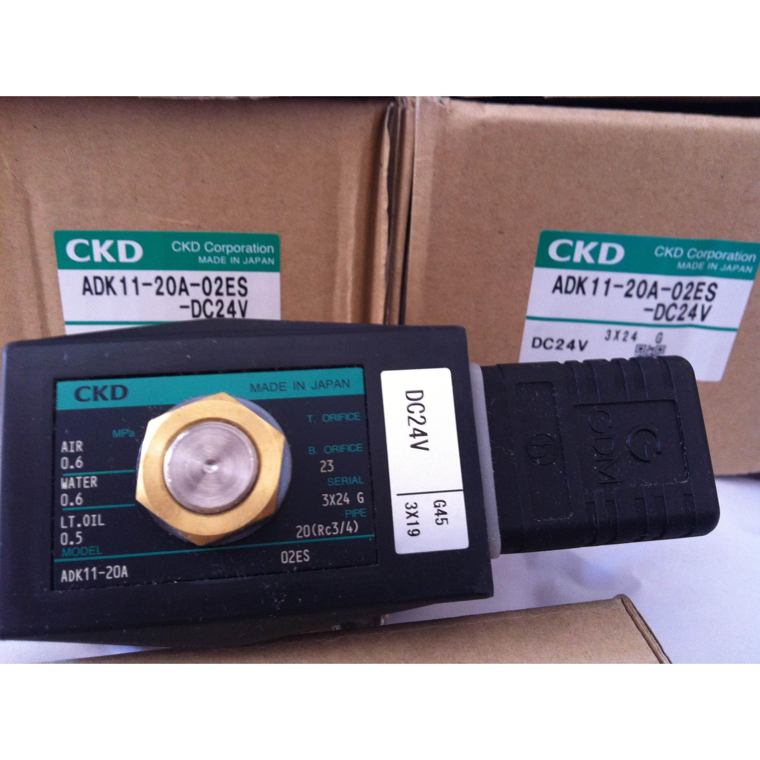 询价CKD喜开理先导式流体电磁阀ADK11-25A-03N-AC220V AC110V DC2