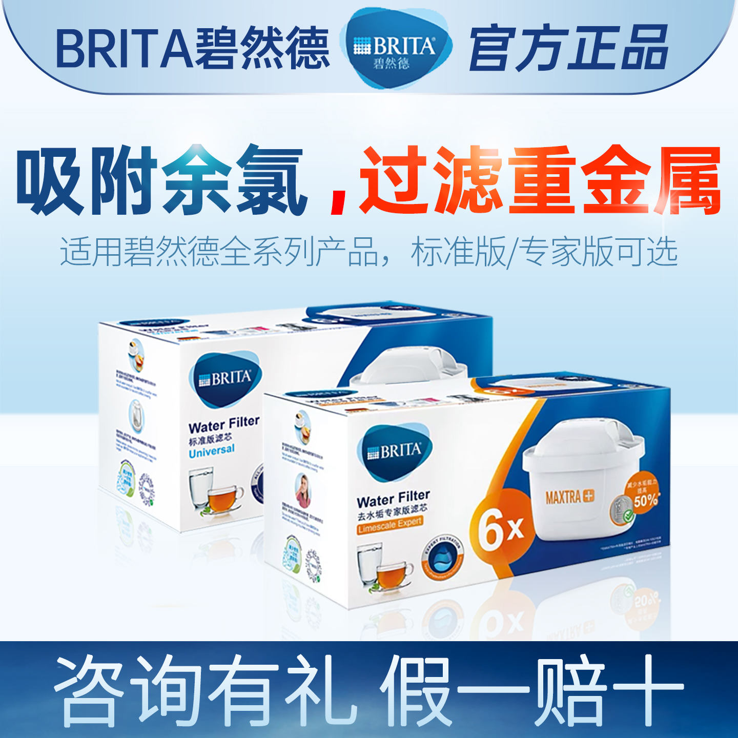 碧然德滤芯净水壶家用专家版滤芯