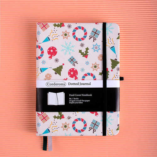 B6圣诞点阵子弹笔记本