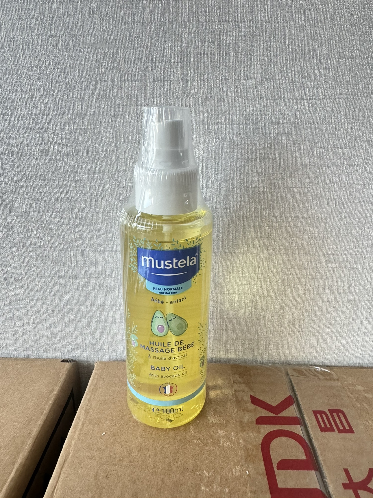 27年9月妙思乐按摩喷雾油100ml 孕婴可用温和保湿舒缓油无香