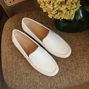 嘉宝GABOR 82.440 2026新款乐福鞋 一脚蹬宽楦舒适软底轻便防滑