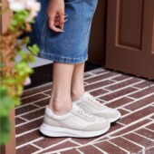 增高减震 宽楦摇摇底真皮休闲鞋 踩着软软 德国KUFENBERG2308