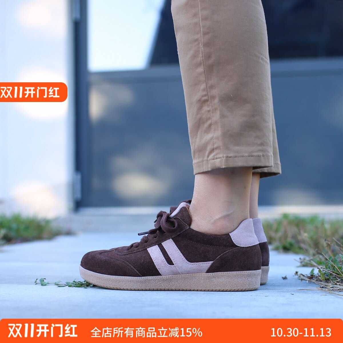 经久不衰 超好穿德训鞋牛筋底德国 GABOR 6011.01 轻便防滑休闲鞋