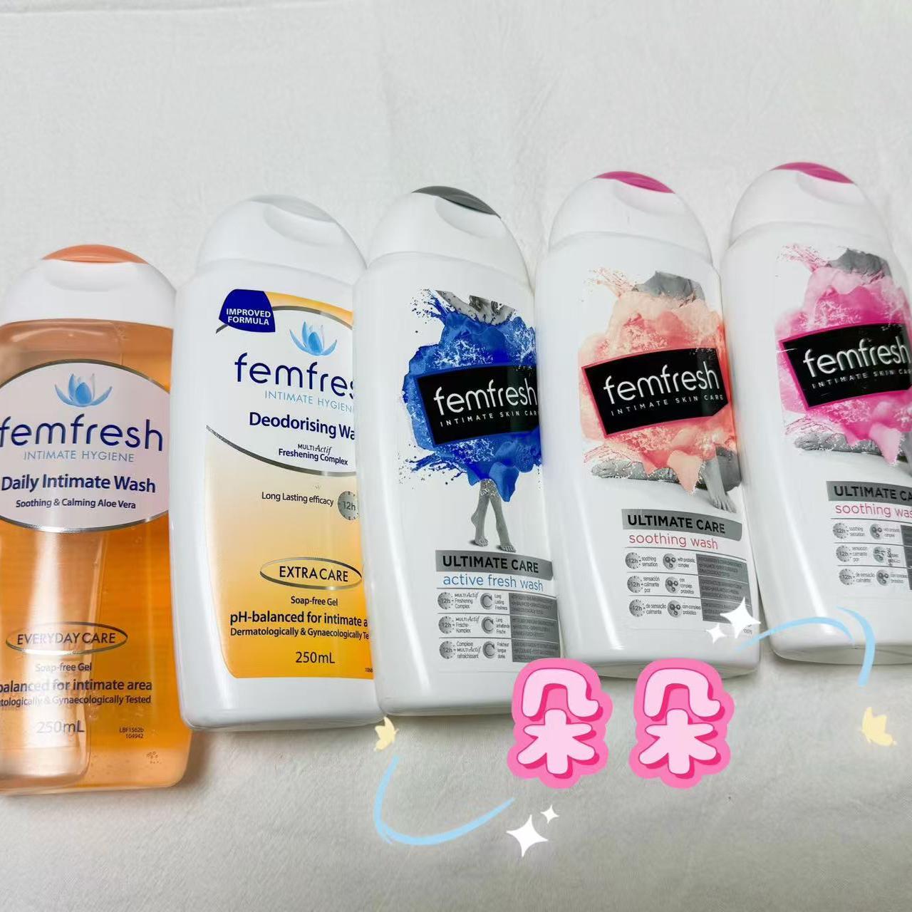 芳芯femfresh私处护理清洁洗液女性私密洗液清爽清香洋甘菊百合