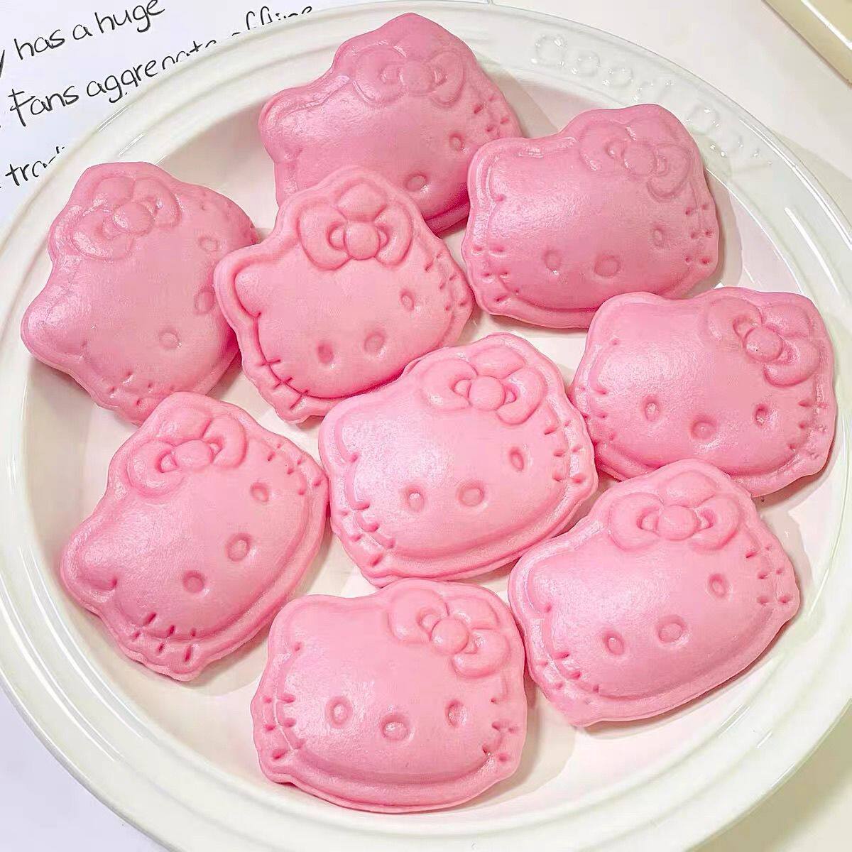 hellokitty馒头一口馍卡通花样面食儿童小宝宝营养早餐可爱盒装