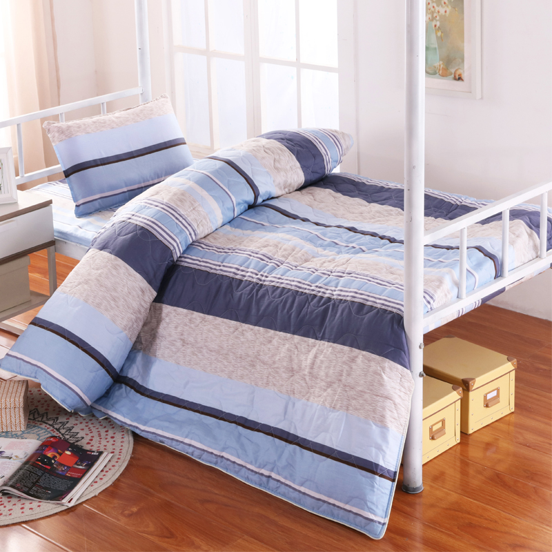全棉学生被子六件套可拆洗宿舍