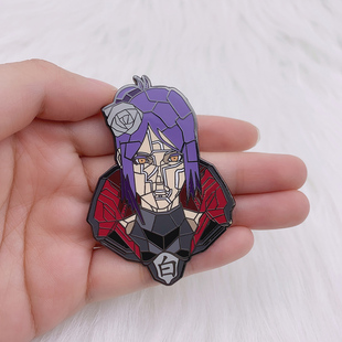 火影忍者晓组织小南徽章恶搞二次元卡通动漫Konan周边礼品胸针