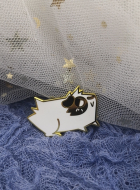 动物徽章天竺鼠荷兰猪可爱金属徽章