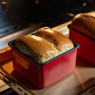 红多多迷你古早蛋糕模 加高正方形深型烤盘13cmx13cmx8cm