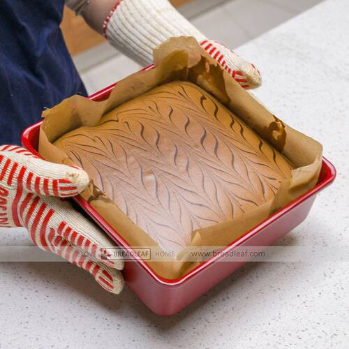 正方形古早蛋糕模深型24cm油布