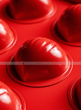 红多多12连黄油年糕模具  玛德琳不沾栗子模 磅蛋糕模