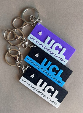ucl钥匙扣英国伦敦大学学院钥匙扣英国纪念品英国钥匙扣3D立体