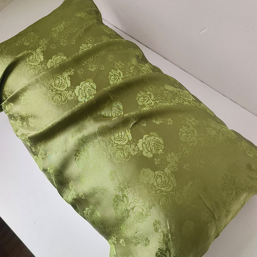 HANLU丝棉提花单面枕巾