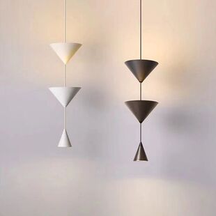 现代极简创意时光沙漏卧室床头吊灯轻奢网红客厅背景墙装饰灯具