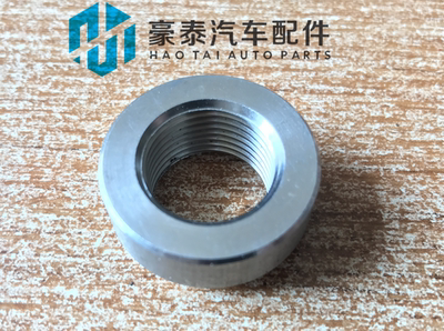 汽车排气管芭蕉头焦中段 三元催化器氧传感器固定底座螺母 螺帽