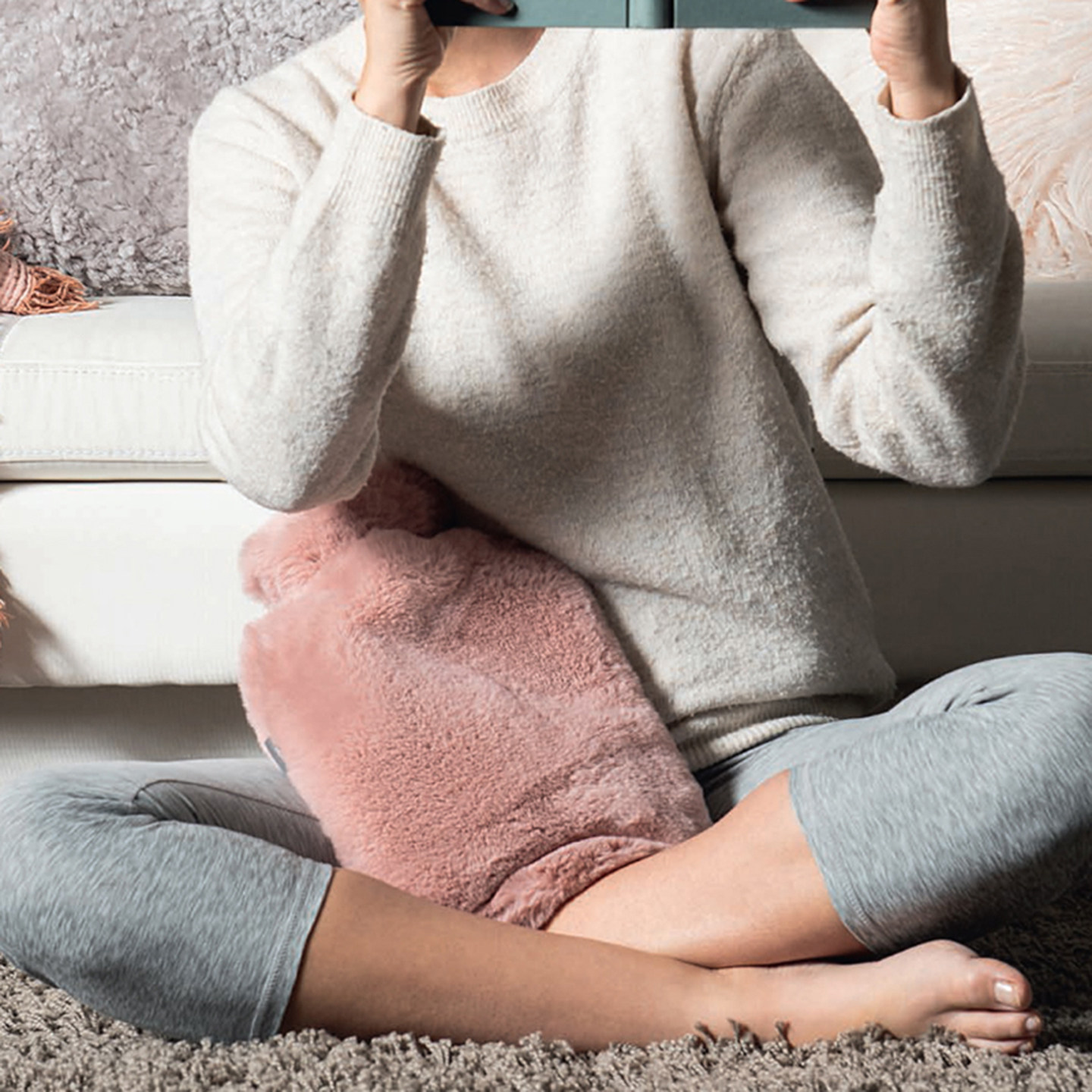 德国进口fashy 长毛绒外套大号热水袋pvc冲水暖宫暖水袋67381,居家日用,热水袋,淘宝优惠券,粉丝福利购,淘宝优惠卷