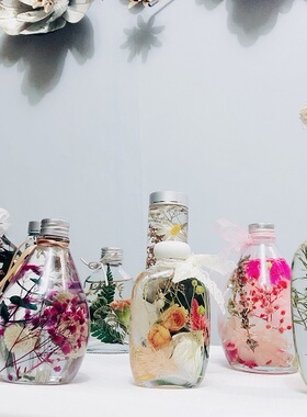 永生浮游花植物ins带灯无火香薰