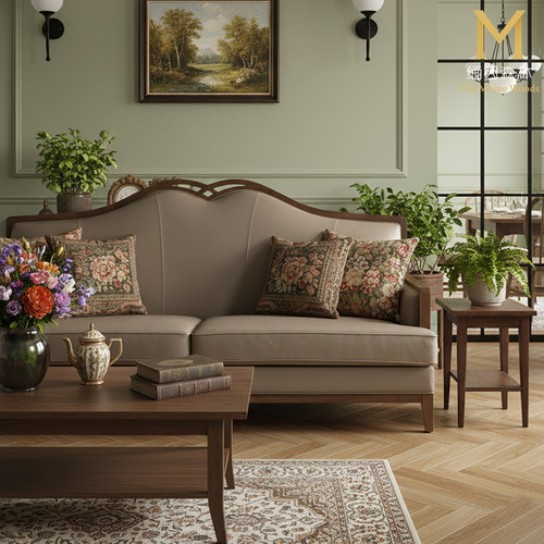 缅因丨爱莎沙发头层牛皮