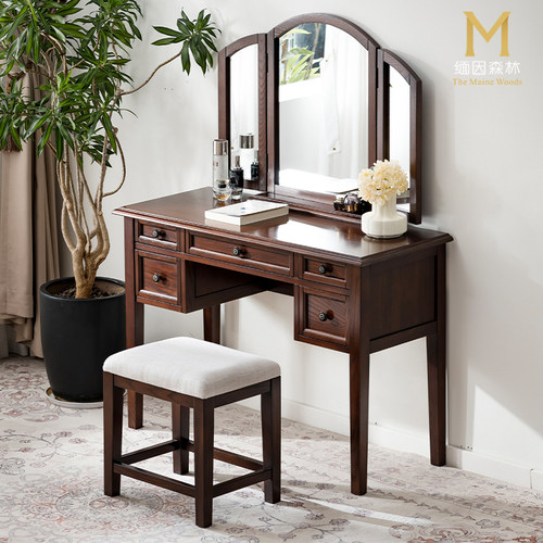只适合大卧室美式大梳妆台